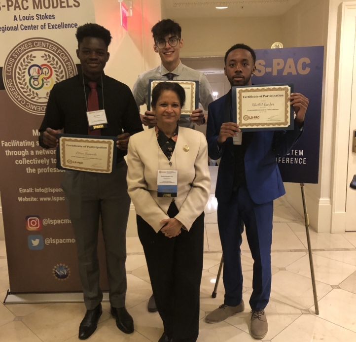 LSAMP, Ettan Saiwala, Eric Barton, Khallid Barber