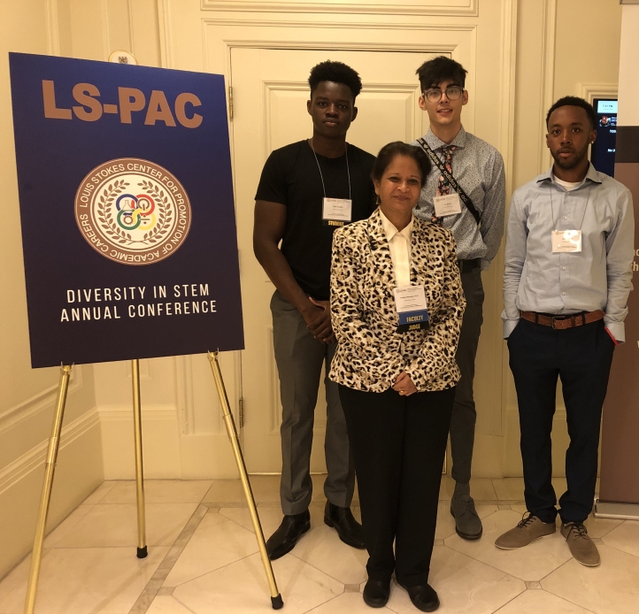 LSAMP, Ettan Saiwala, Eric Barton, Khallid Barber, Group, Sarbani Banerjee